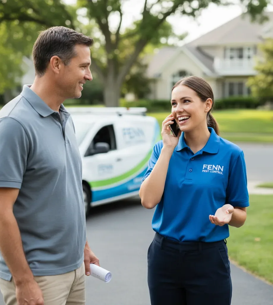 Fenn Pest Control customer support in Carmel